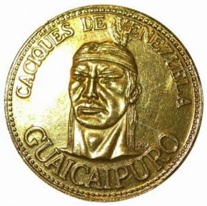 Münze Guaicaipuro