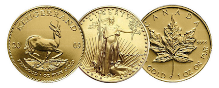 Anlagemünzen Gold